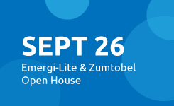Sept 26: Emergi-Lite & Zumtobel Open House