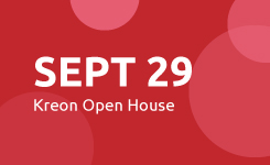 Sept 29: Kreon Open House